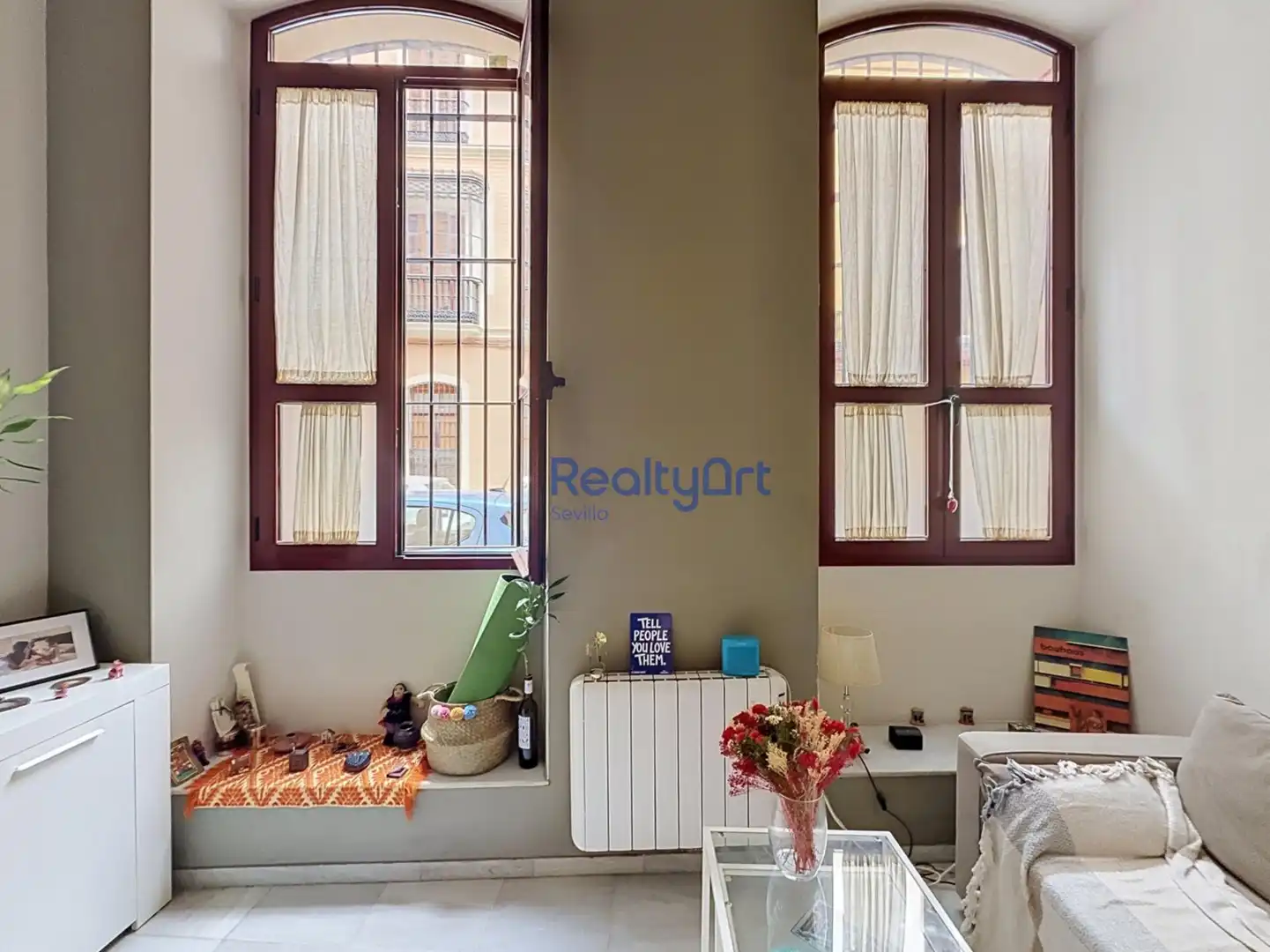 Sala d'estar de Dúplex en venda en Sevilla amb Aire condicionat i Calefacció