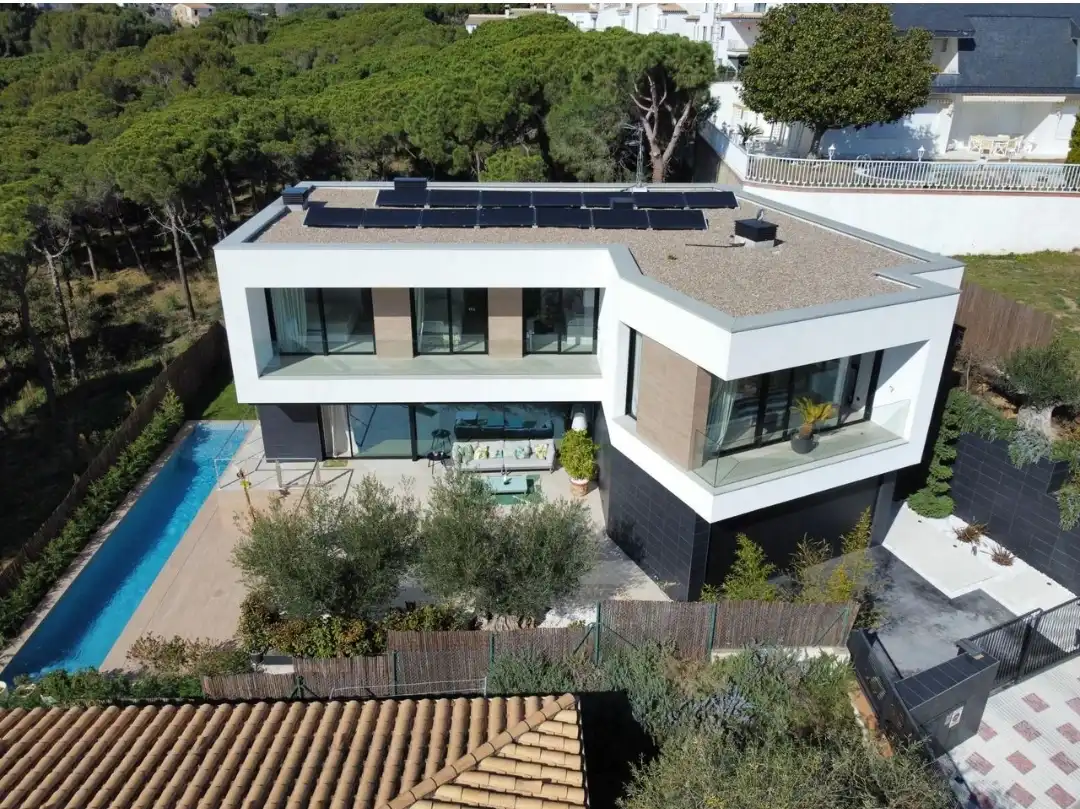 Vista exterior de Casa o chalet de alquiler en Castell d'Aro, Platja d'Aro i s'Agaró con Aire acondicionado, Calefacción y Jardín privado