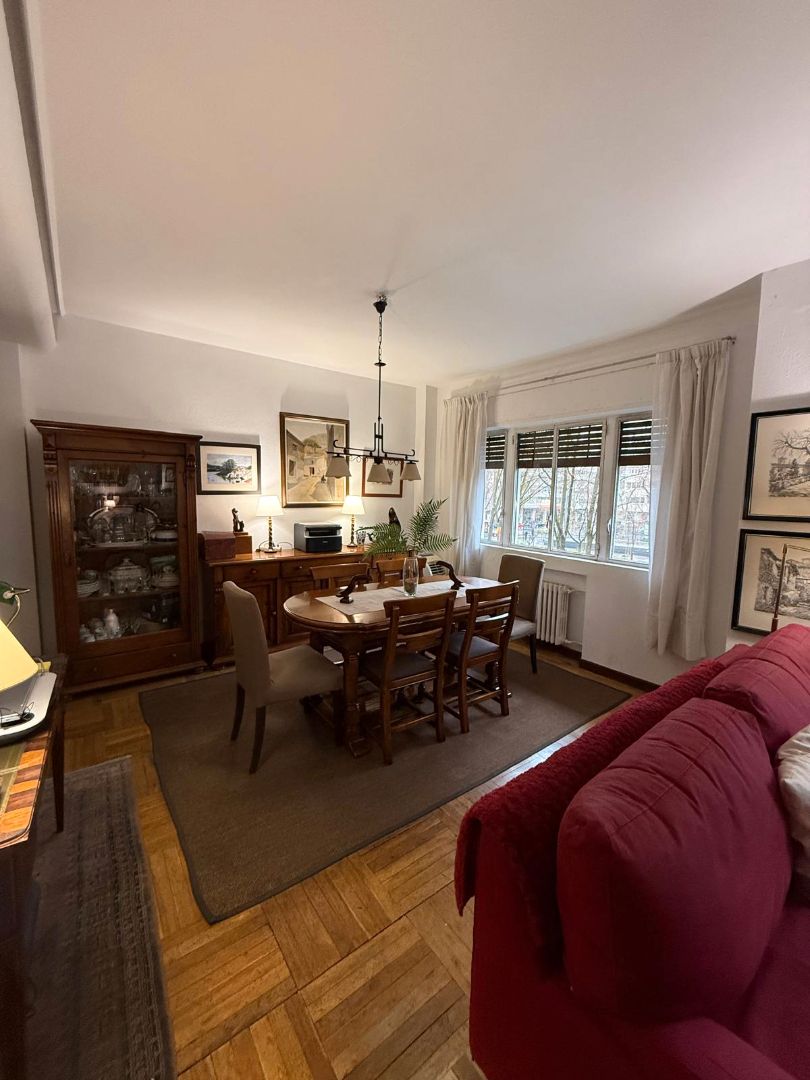 Dining room of Flat for sale in  Madrid Capital  with Heating and Storage room