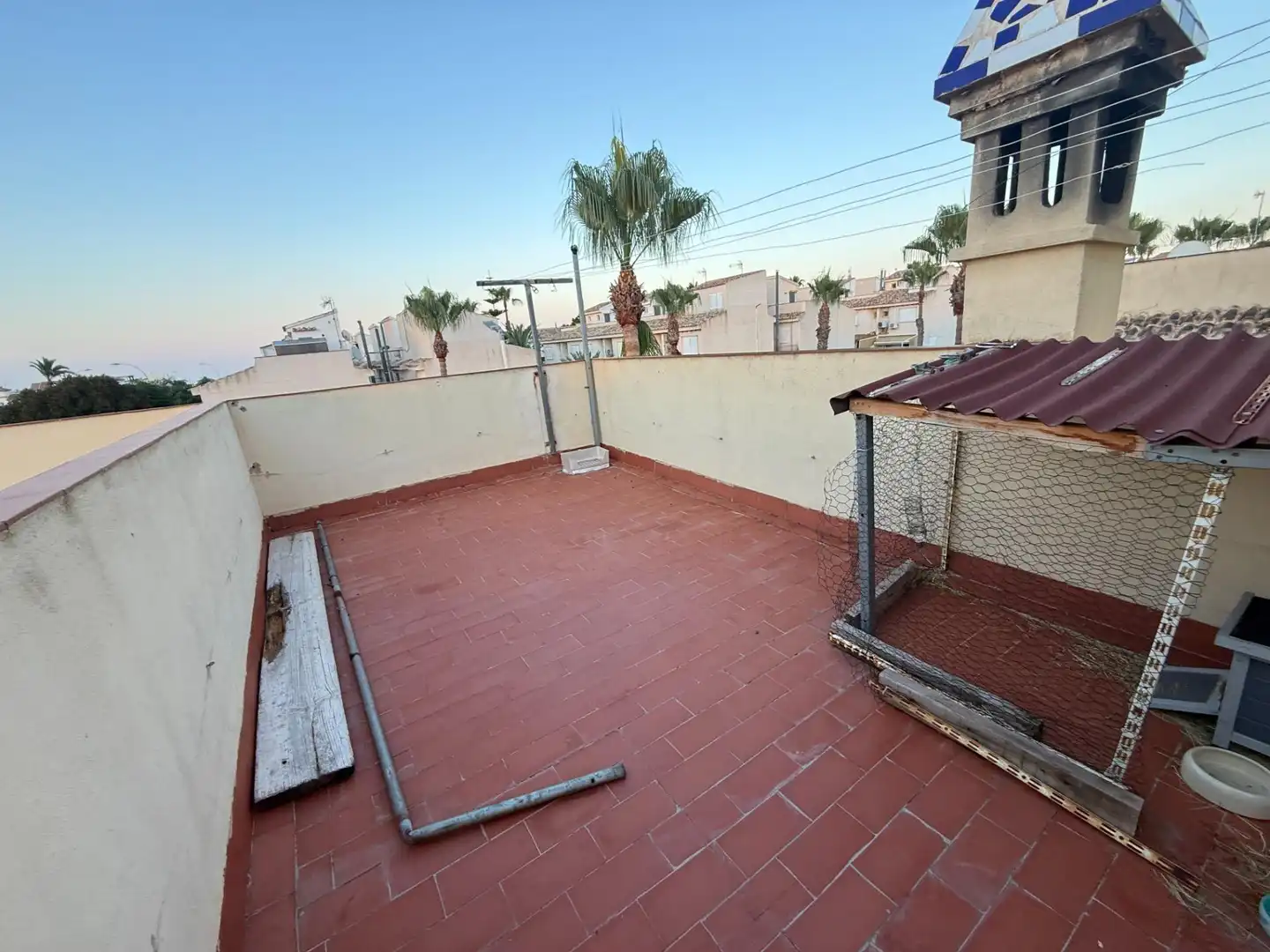 Terraza de Casa o chalet de alquiler en Santa Pola con Aire acondicionado, Amueblado y Piscina comunitaria