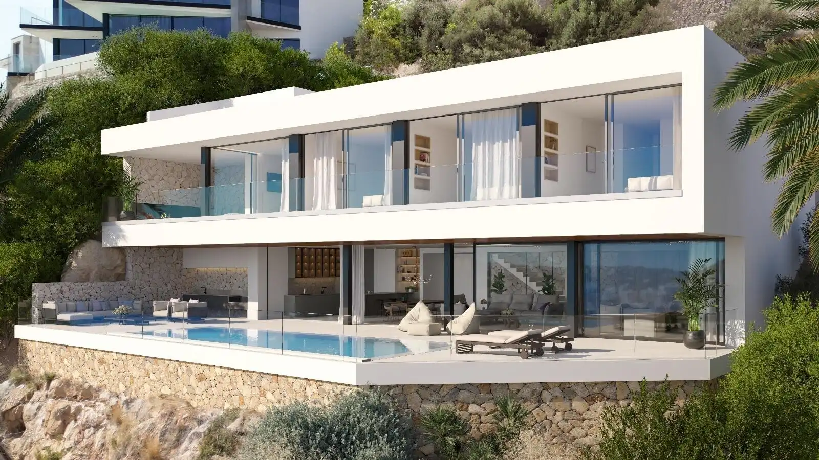 Vista exterior de Casa o xalet en venda en Calvià