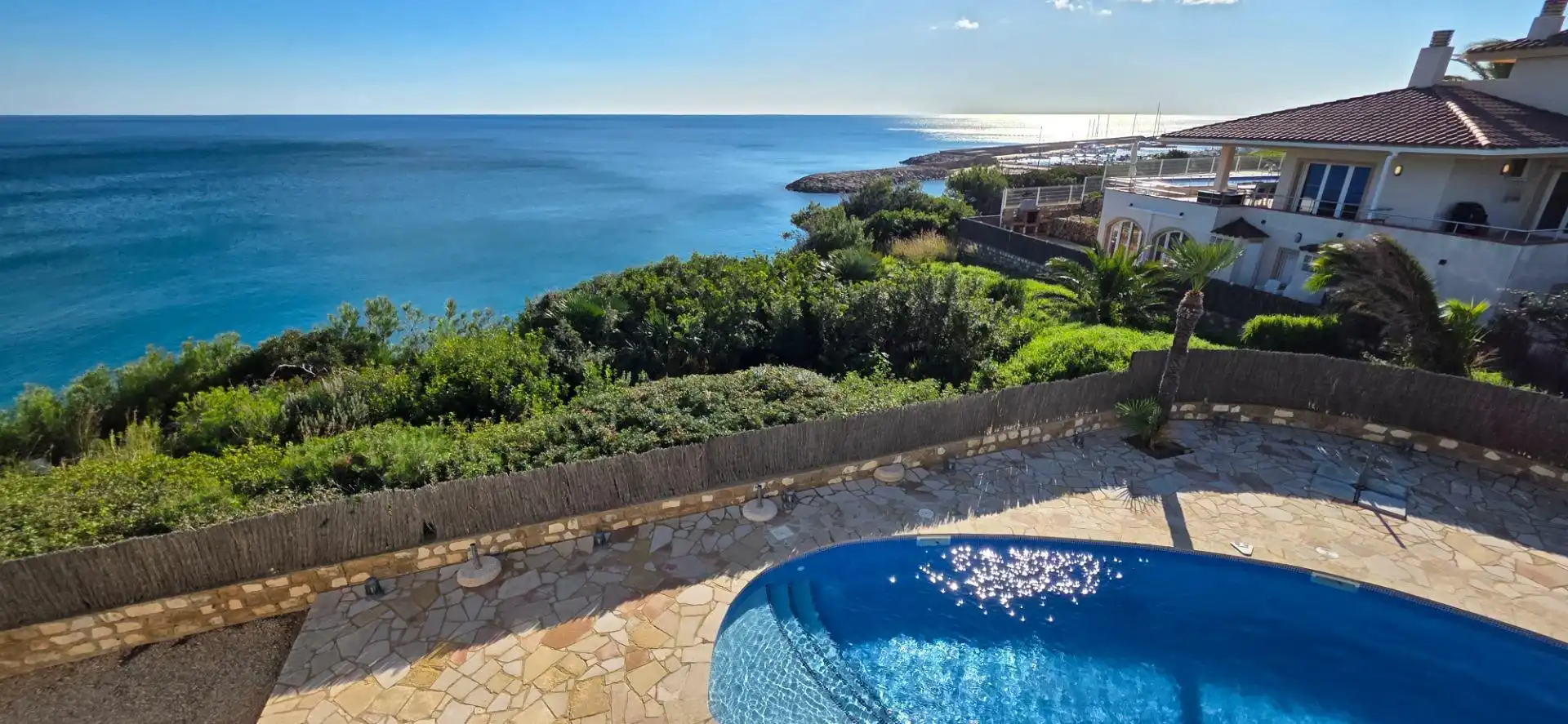 Piscina de Casa o chalet en venta en L'Ametlla de Mar  con Aire acondicionado, Jardín privado y Terraza
