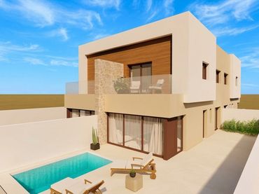 Maison avec piscine à vendre à Santiago de la Ribera