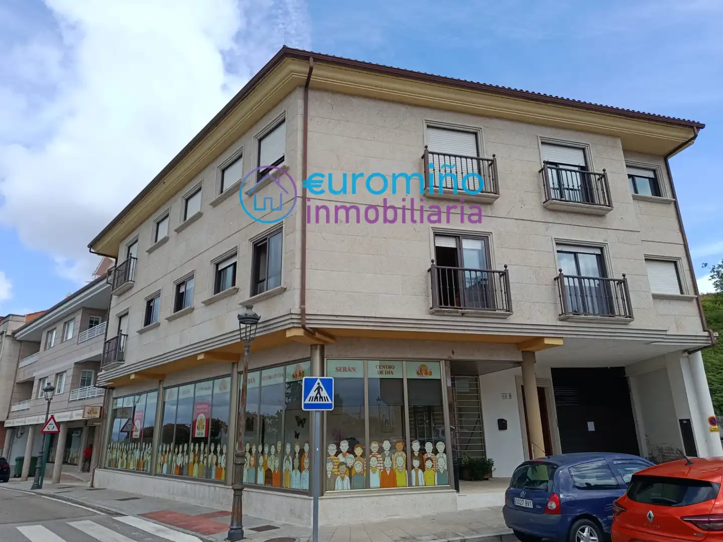 Vista exterior de Piso en venta en As Neves   con Calefacción, Trastero y Amueblado