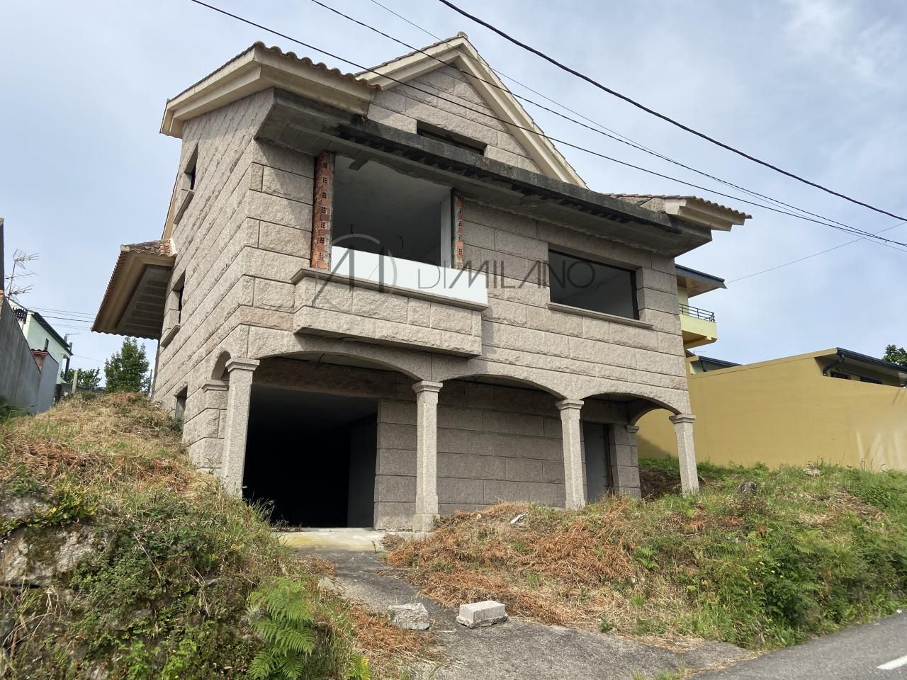 Exterior view of House or chalet for sale in Vigo   with Heating, Private garden and Terrace