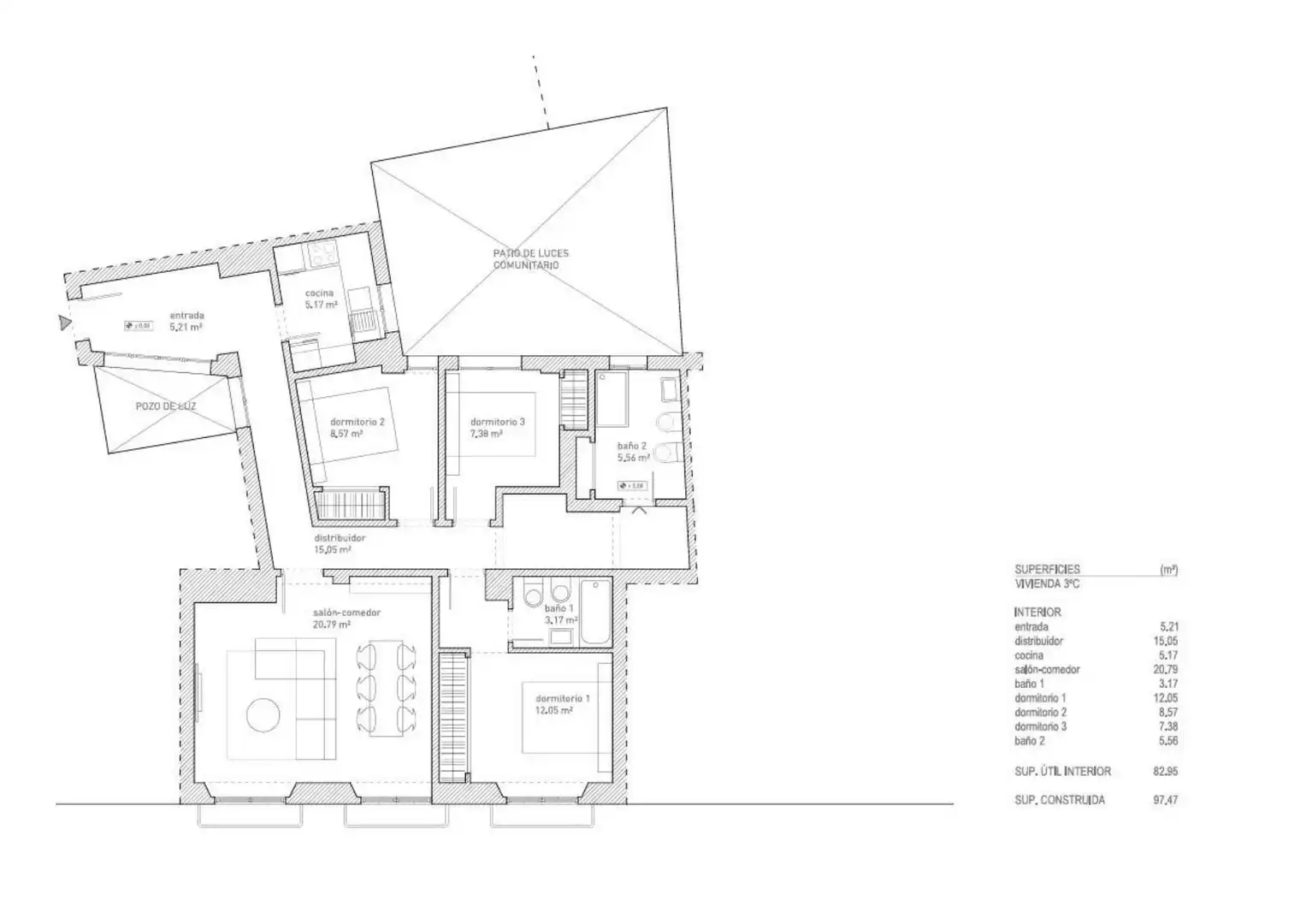 Flat for sale in Centro