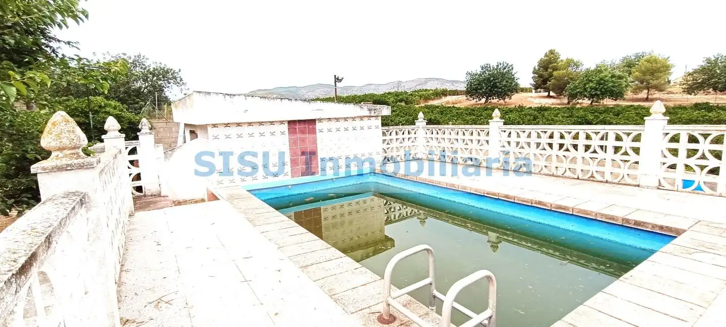 Piscina de Finca rústica en venda en Pedralba amb Jardí privat, Terrassa i Piscina