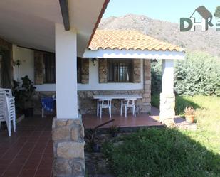 Exterior view of Country house for sale in Cilleros  with Swimming Pool