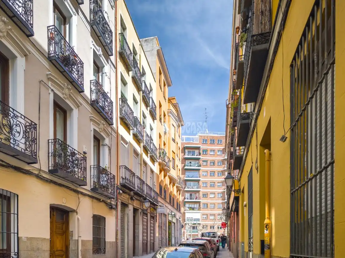 Vista exterior de Piso en venta en  Madrid Capital con Aire acondicionado, Calefacción y Balcón