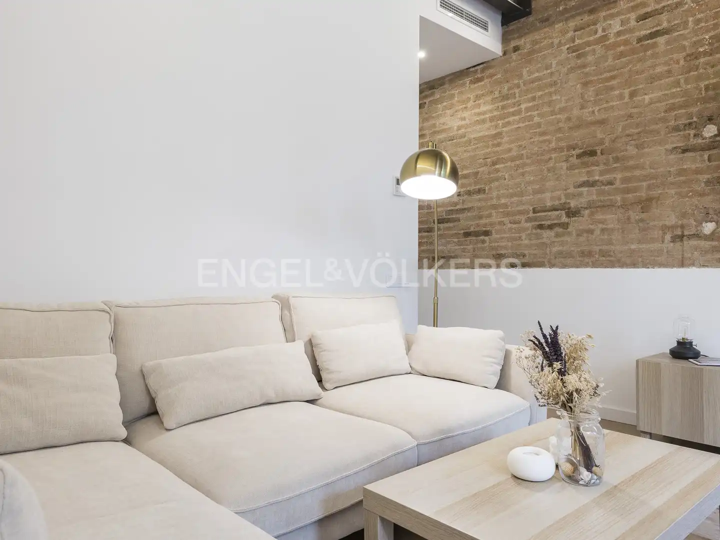 Wohnzimmer von Wohnung zur Miete in Barcelona mit Klimaanlage, Heizung und Parkett