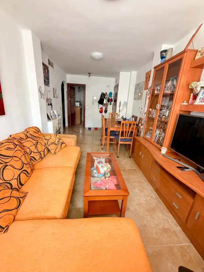 Sala d'estar de Pis en venda en Cártama amb Traster