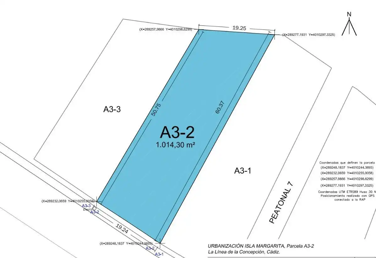 Terreno residencial en venta en El Zabal - Santa Margarita, imagen 3