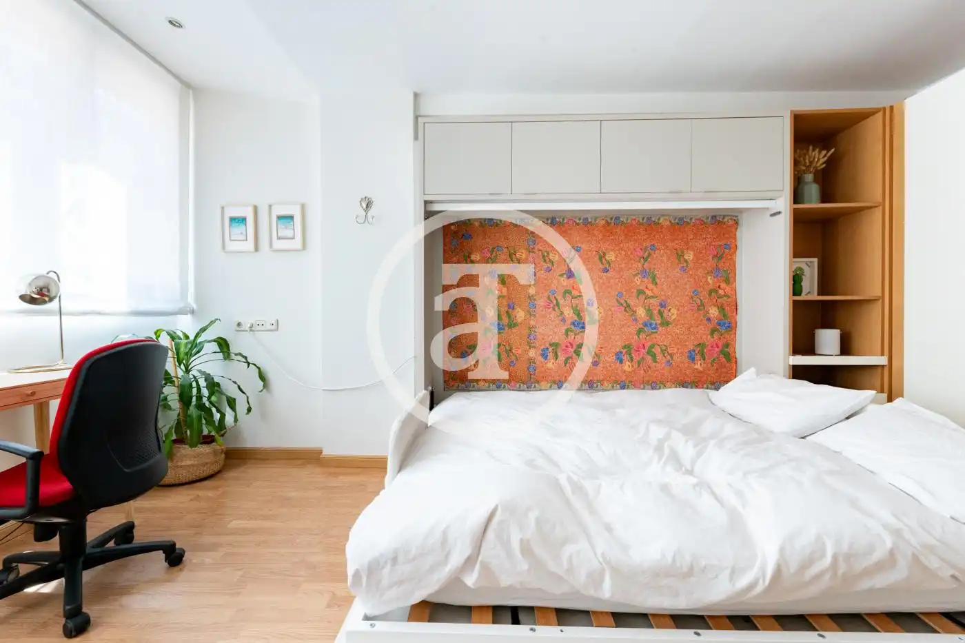 Bedroom of Flat for rent in Madrid  with Heating, Furnished and Oven