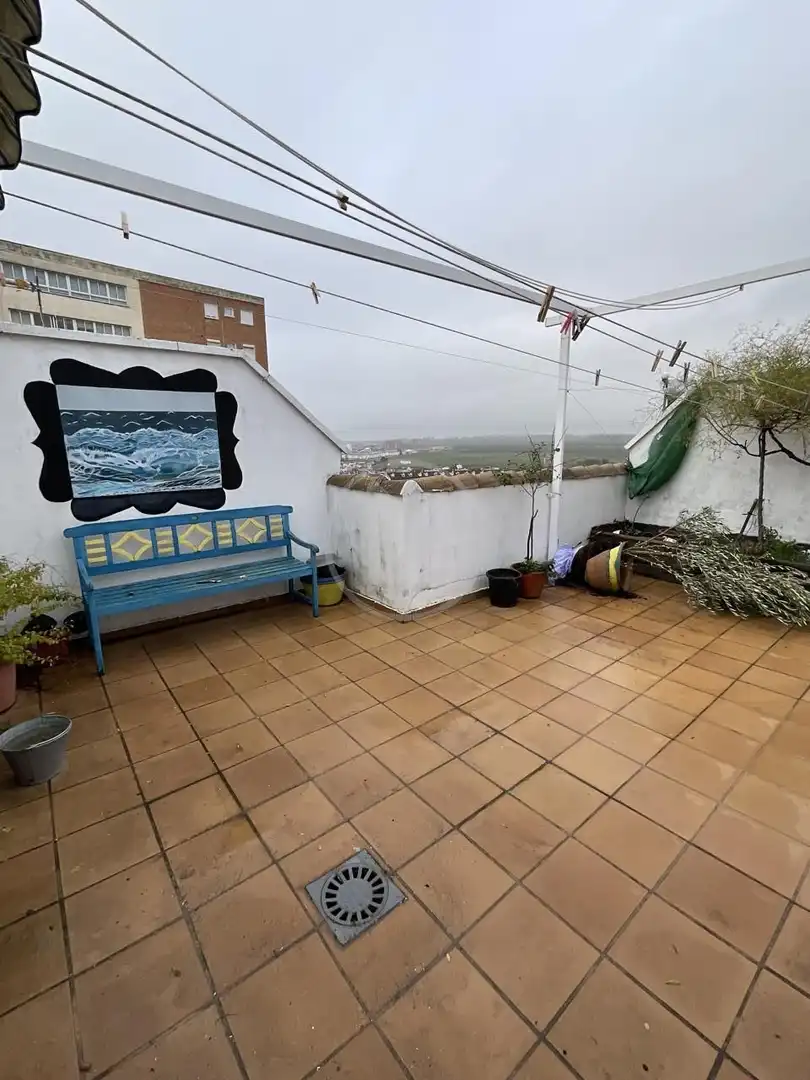 Terrasse von Maisonette zum Verkauf in Linares mit Klimaanlage