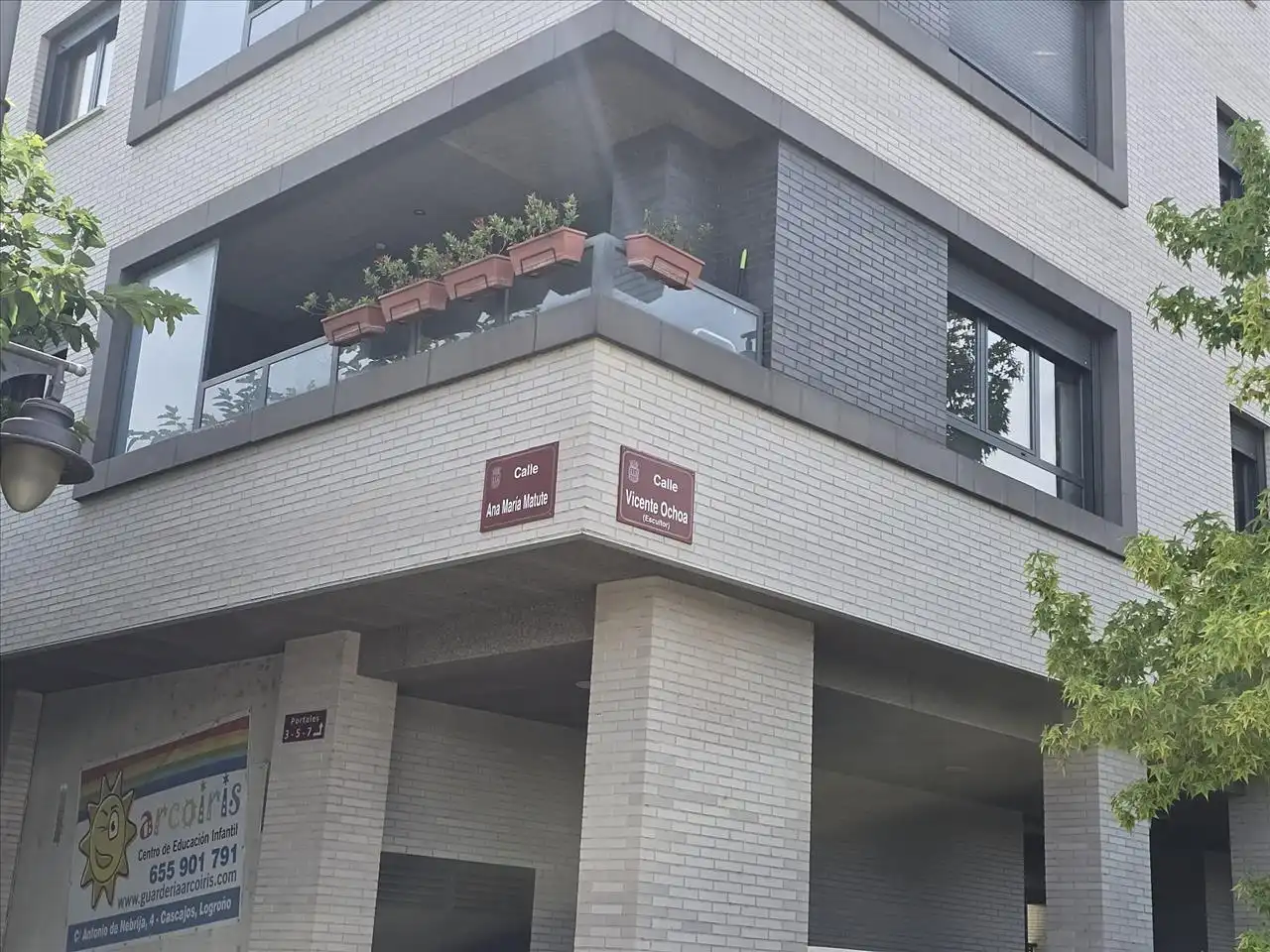 Exterior view of Flat for sale in  Logroño
