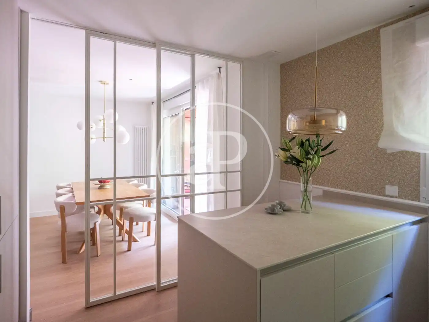 Küche von Wohnung zum Verkauf in Madrid mit Klimaanlage, Heizung und Terrasse