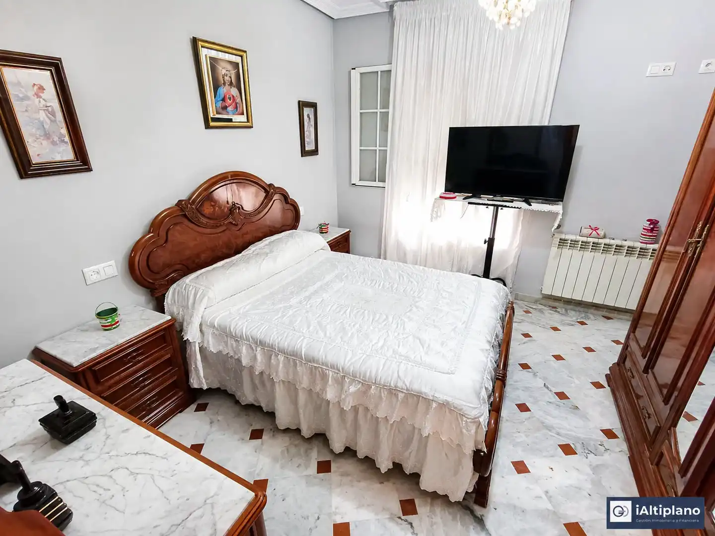 Bedroom of Flat for sale in Baza  with Heating and Furnished