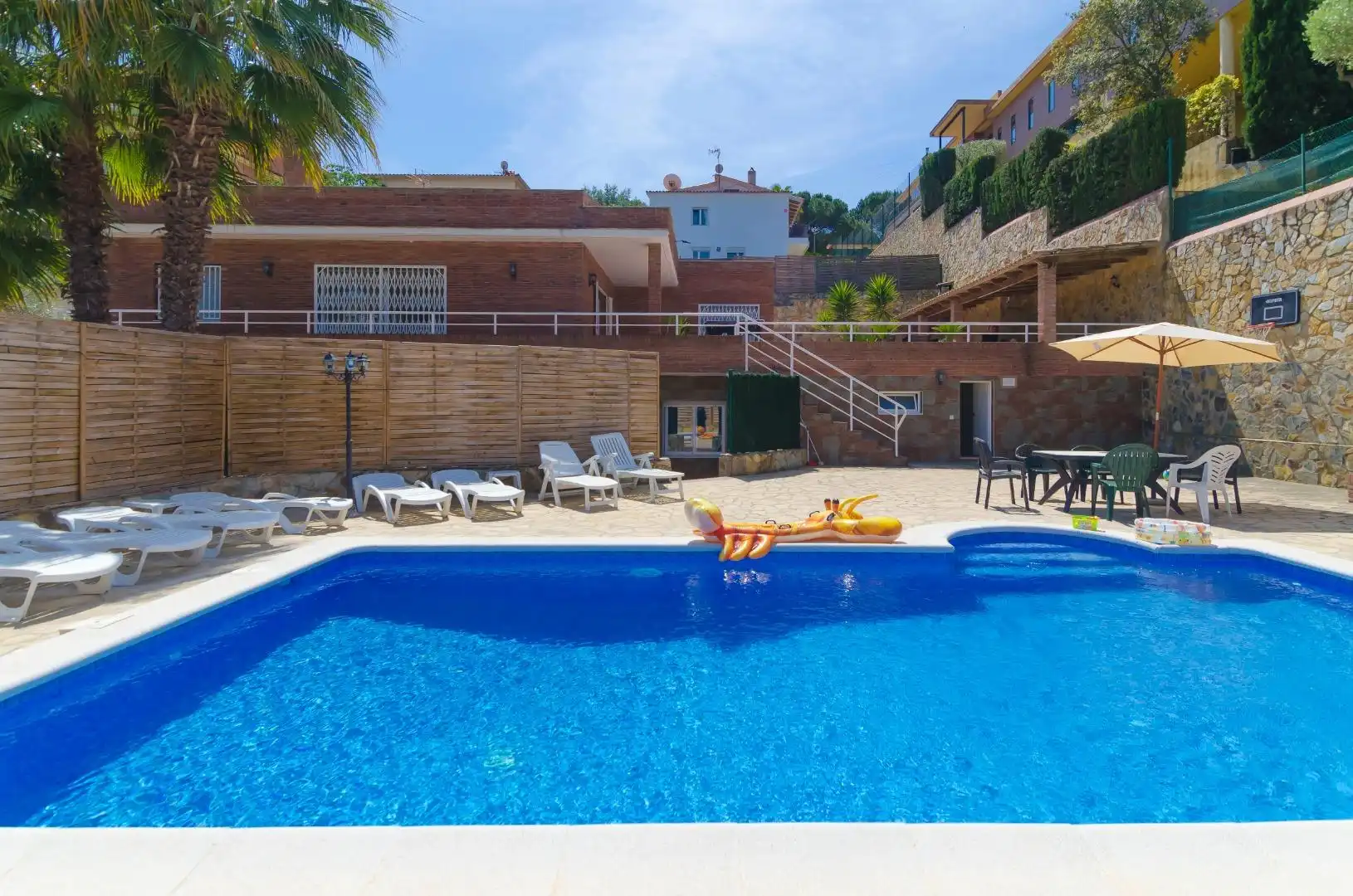 Piscina de Casa o xalet en venda en Lloret de Mar amb Calefacció, Jardí privat i Terrassa