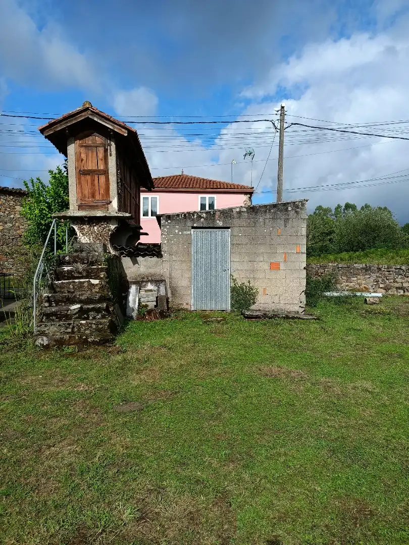 Vista exterior de Casa o chalet en venta en Toques con Trastero
