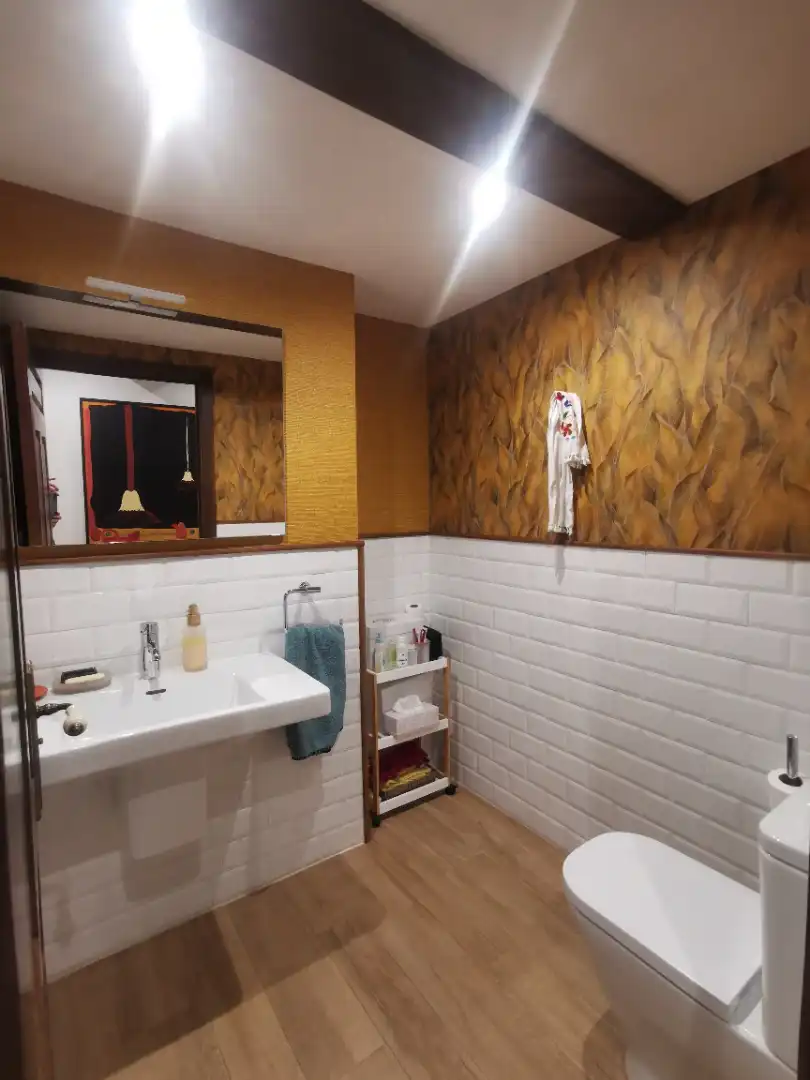 Baño de Casa o chalet en venta en Alba de Tormes con Calefacción, Jardín privado y Terraza