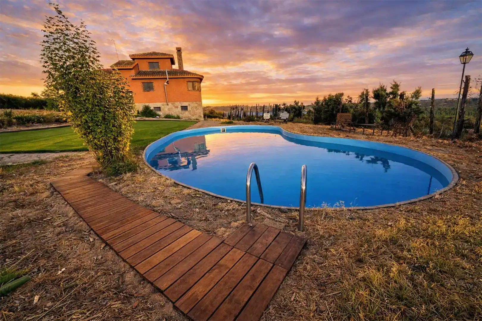 Piscina de Casa o xalet per a compartir en San Román de los Montes, Toledo
