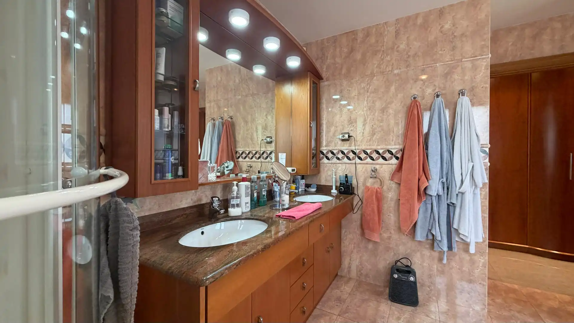 Baño de Casa o chalet en venta en Vallromanes con Calefacción, Terraza y Piscina