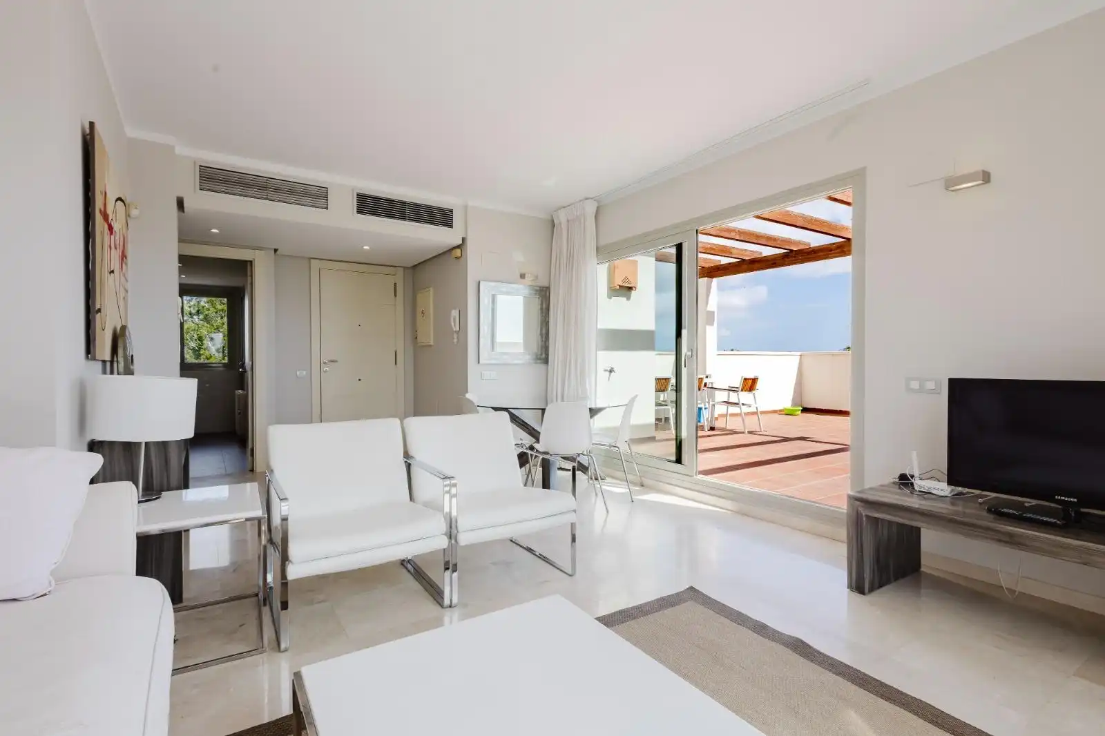 Terrassa de Apartament en venda en Orihuela amb Aire condicionat, Calefacció i Jardí privat