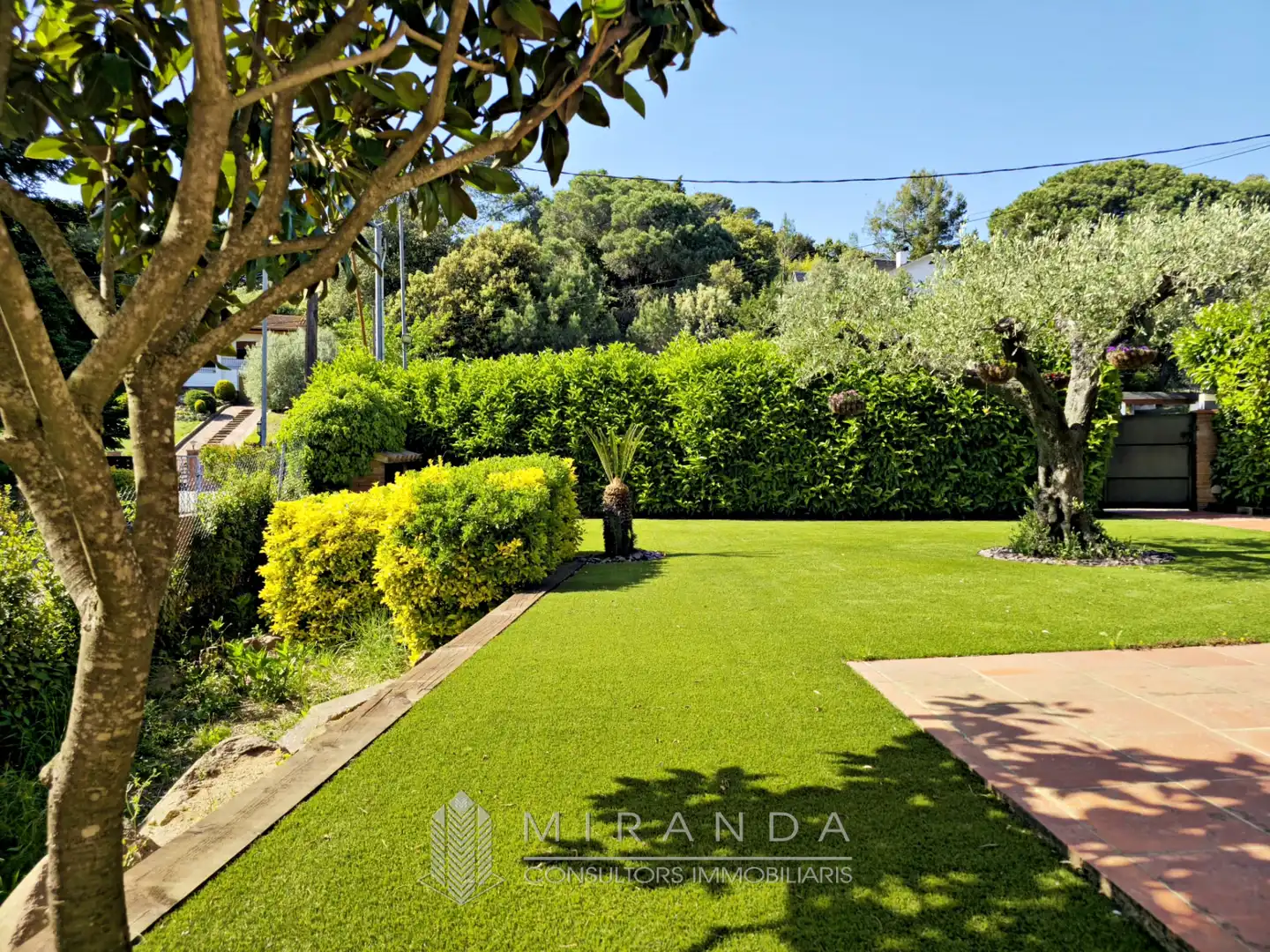 Jardí de Casa o xalet en venda en Sant Pere de Vilamajor amb Aire condicionat, Calefacció i Jardí privat