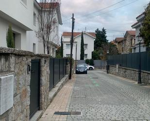 Exterior view of House or chalet for sale in  Madrid Capital  with Storage room