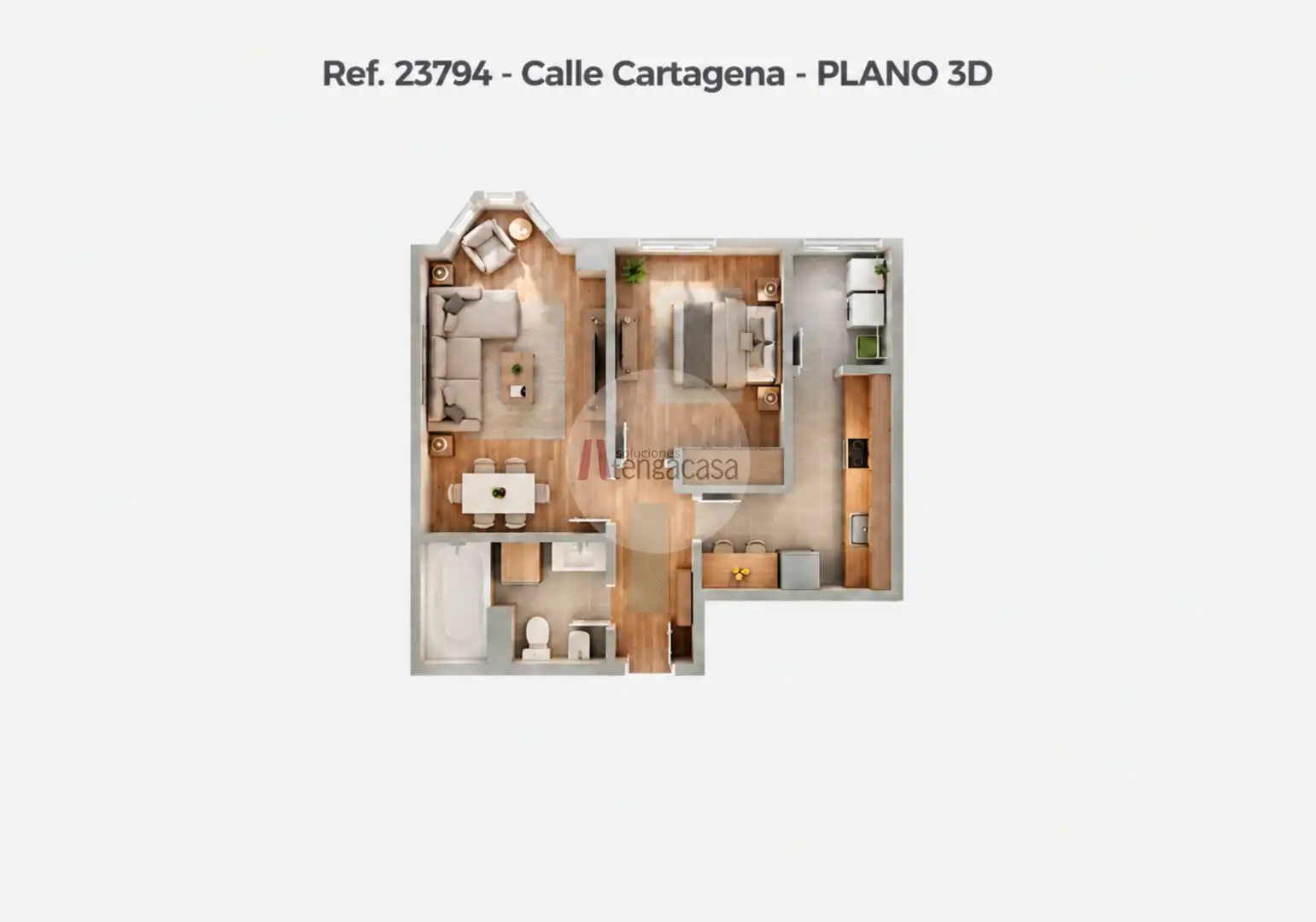 Apartament amb ascensor de lloguer a Calle de Cartagena, imagen 10