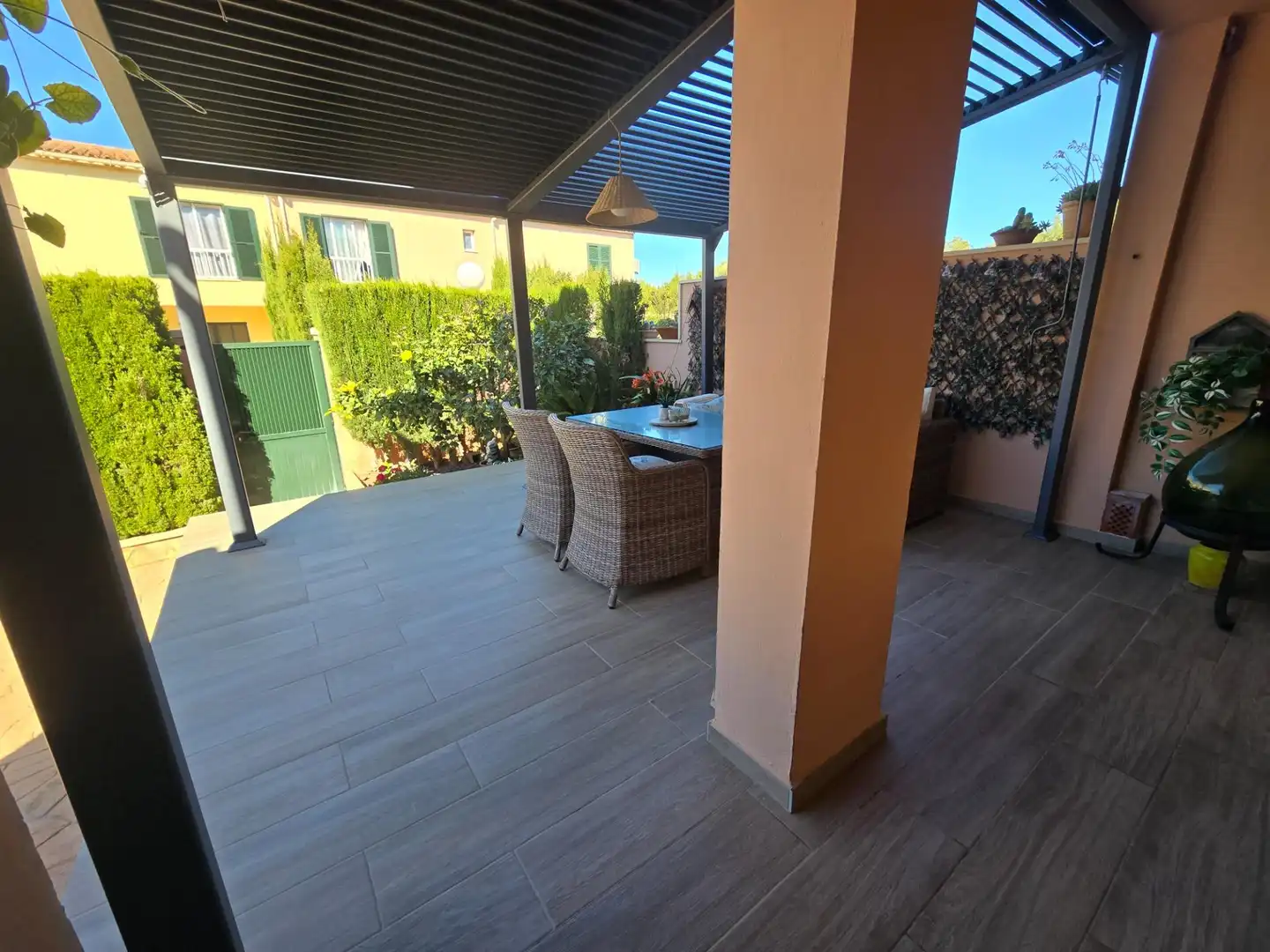 Terrassa de Casa adosada en venda en Llucmajor amb Aire condicionat, Calefacció i Jardí privat