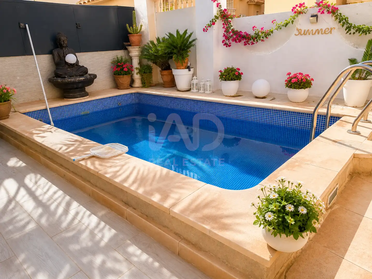 Swimming pool of Houses for sale in Mazarrón  with Air Conditioner, Heating and Swimming Pool