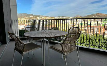 Terrace of Flat for sale in Málaga Capital  with Air Conditioner, Terrace and Swimming Pool