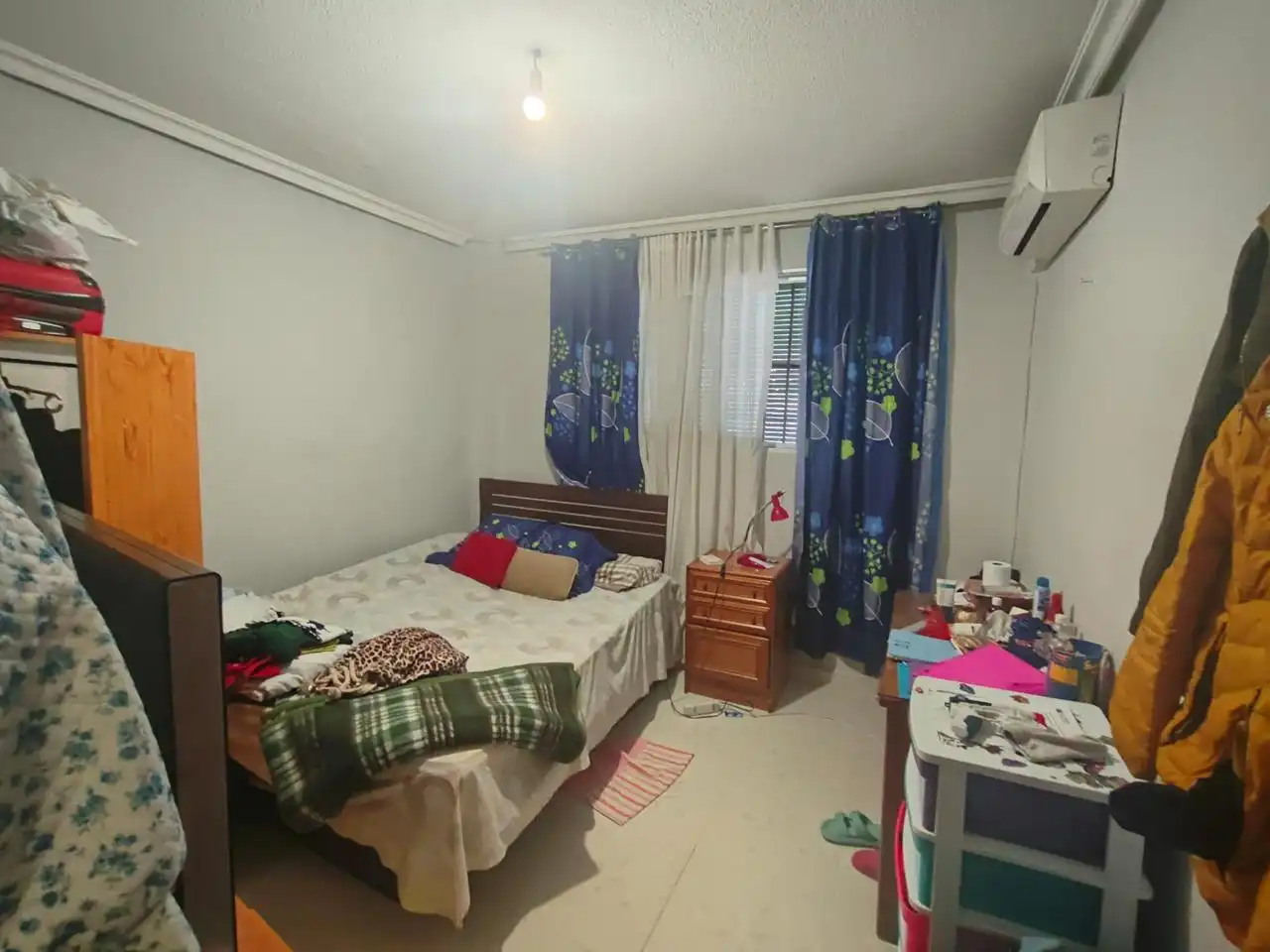 Bedroom of Flat for sale in  Madrid Capital  with Air Conditioner, Heating and Furnished