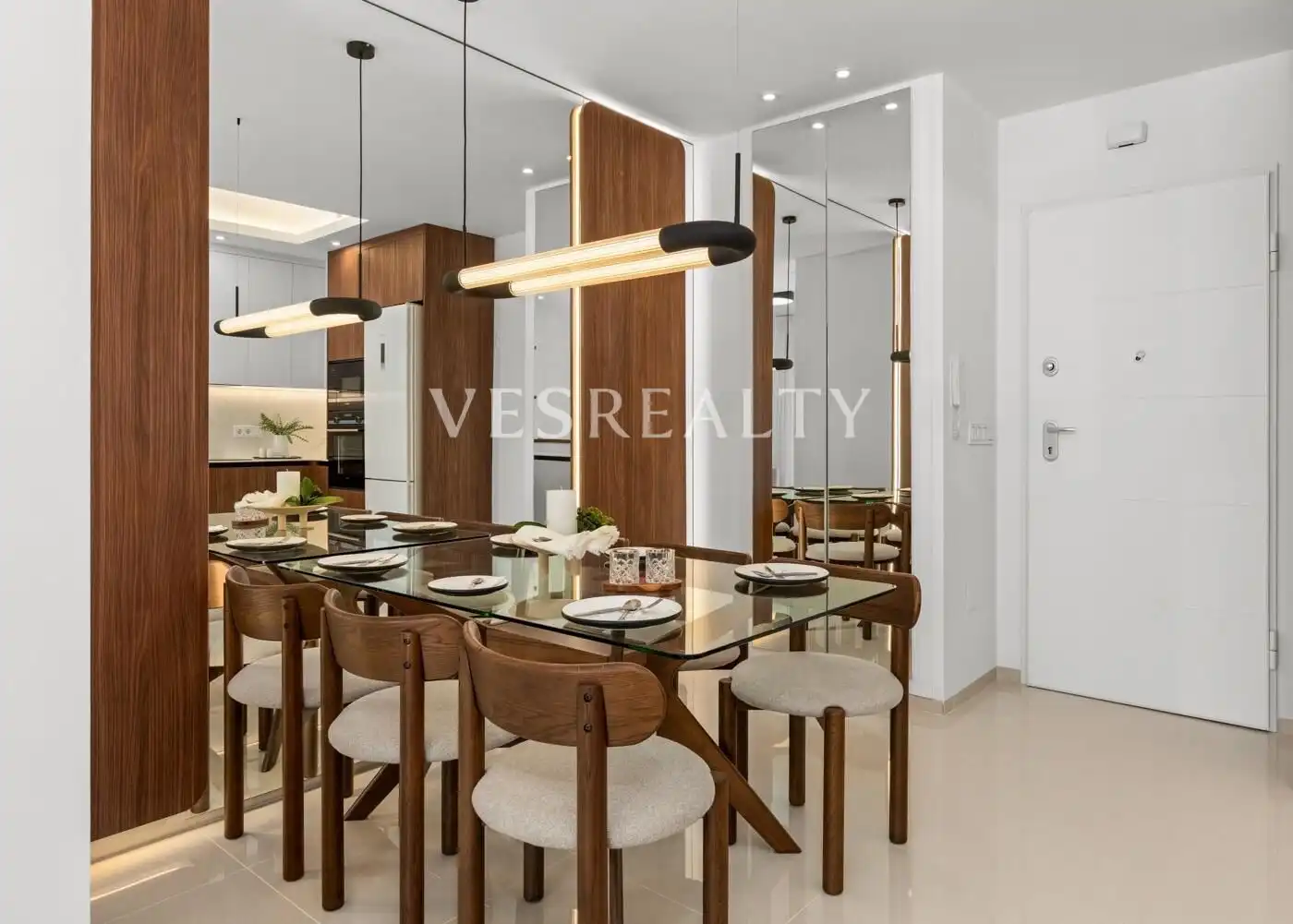 Menjador de Apartament en venda en Rojales amb Jardí privat, Traster i Piscina comunitària