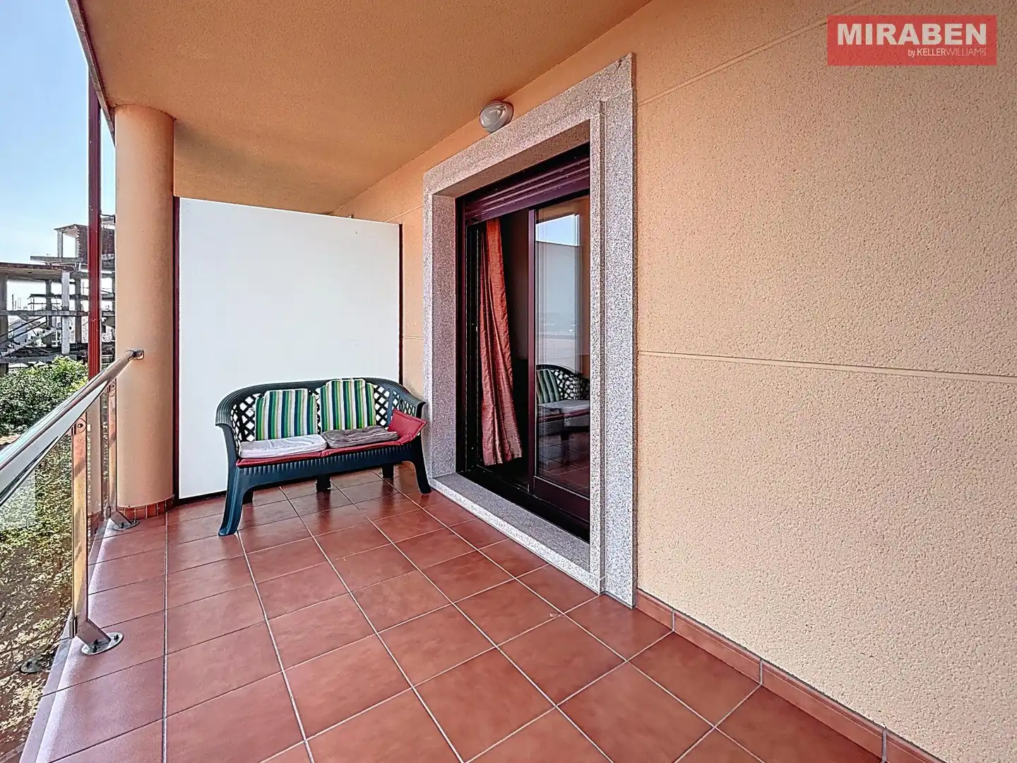 Balcony of Flat for sale in Boiro  with Heating, Terrace and Storage room