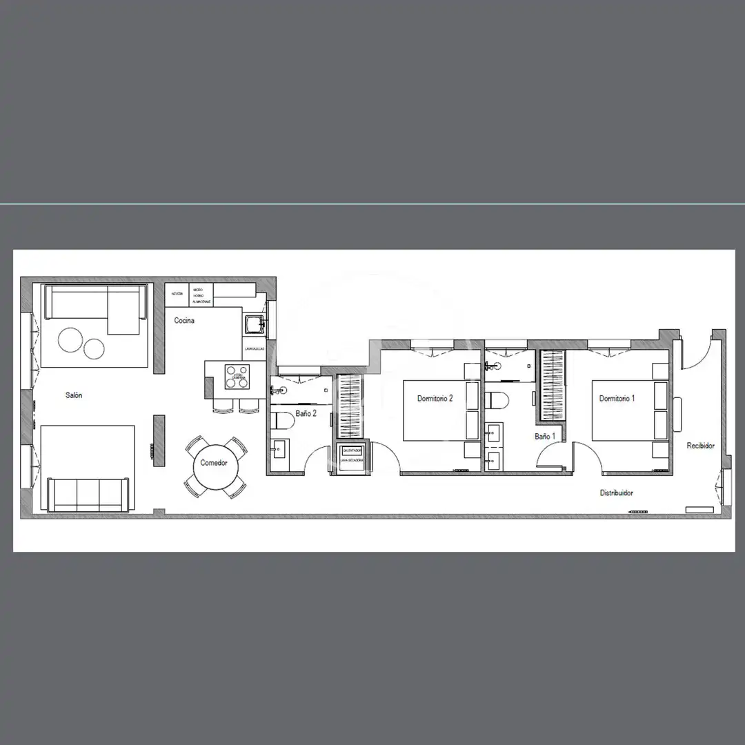 Wohnung zum Verkauf in Madrid mit Klimaanlage, Heizung und Abstellraum