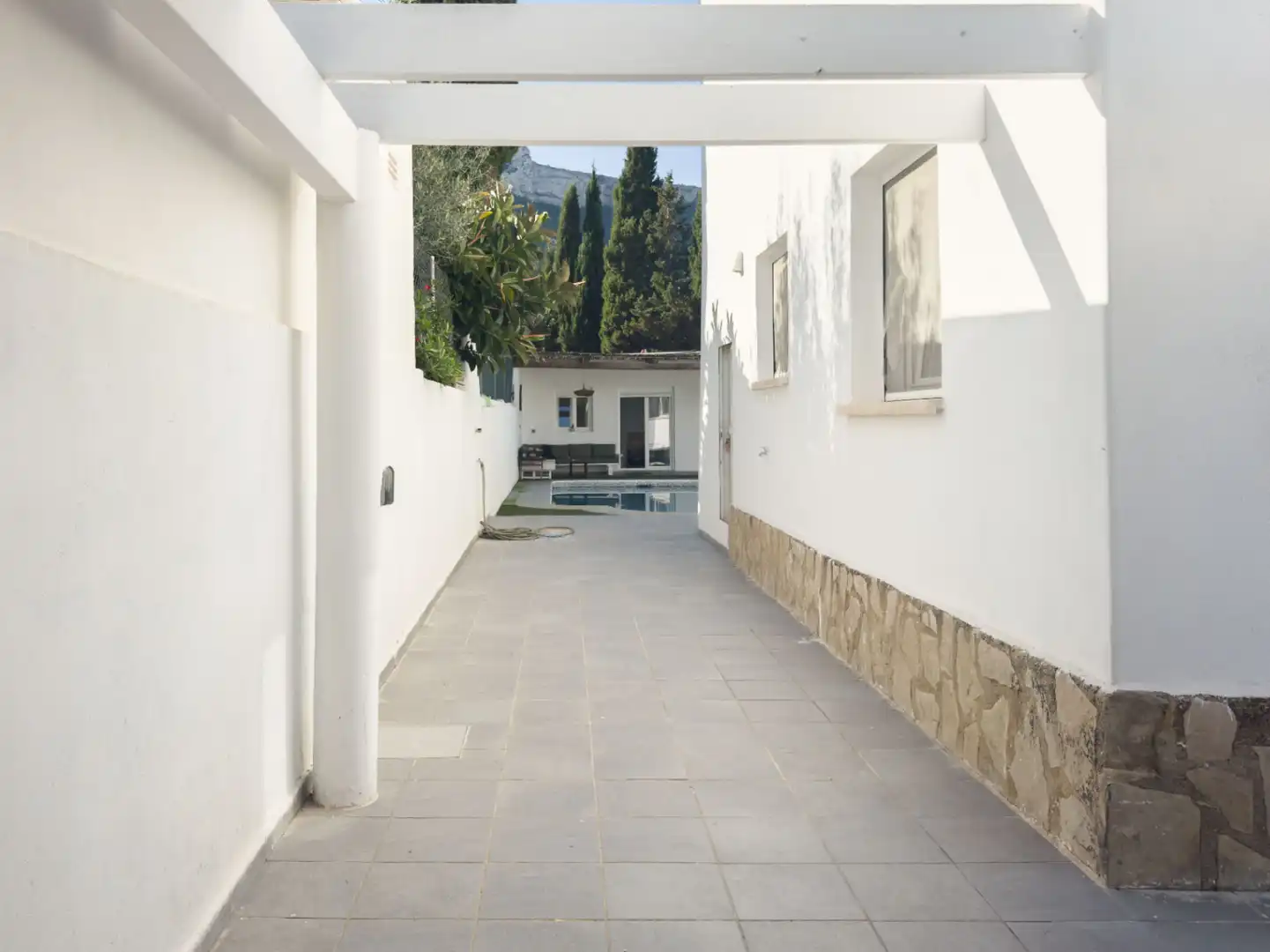 Vista exterior de Casa o chalet en venta en Dénia con Aire acondicionado, Calefacción y Jardín privado