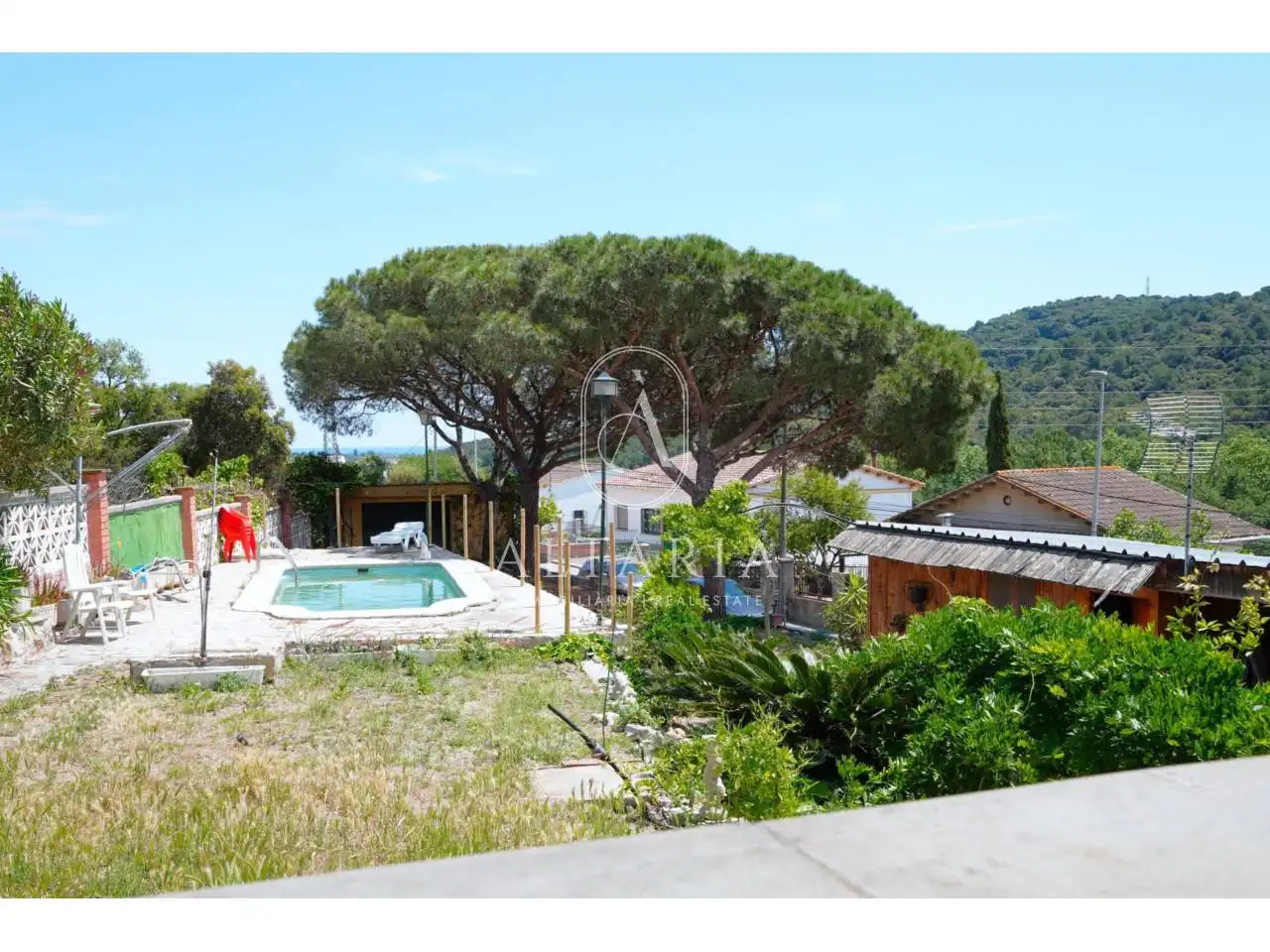 Jardín de Casa o chalet en venta en Palafolls con Jardín privado, Piscina y Alarma