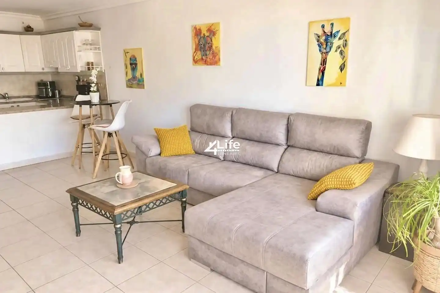 Sala de estar de Apartamento en venta en Chayofa
