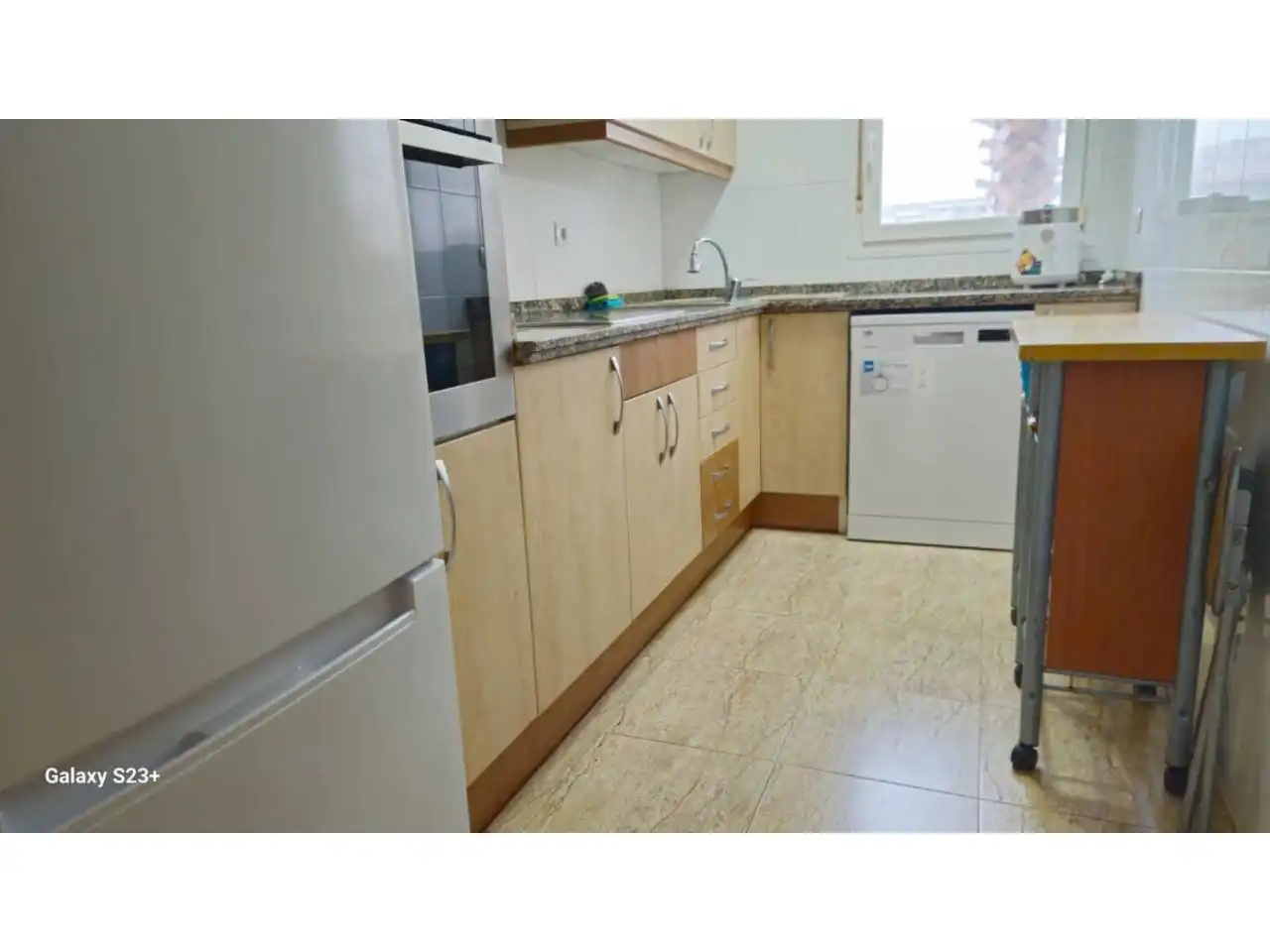 Kitchen of Flat for rent in Cubelles  with Air Conditioner, Heating and Terrace