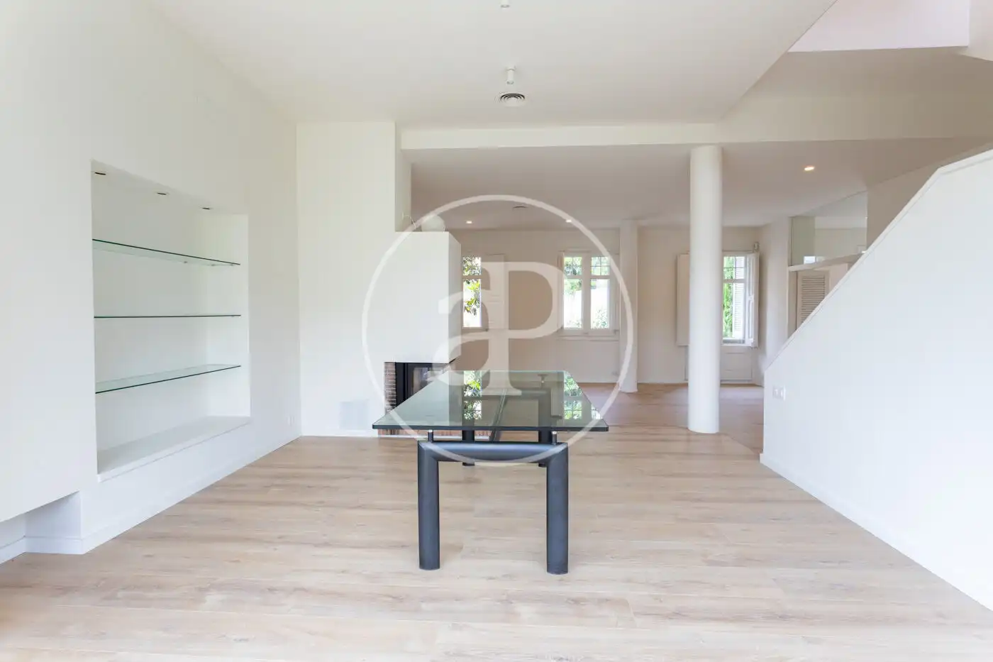 Comedor de Casa o chalet de alquiler en Barcelona con Aire acondicionado, Calefacción y Terraza