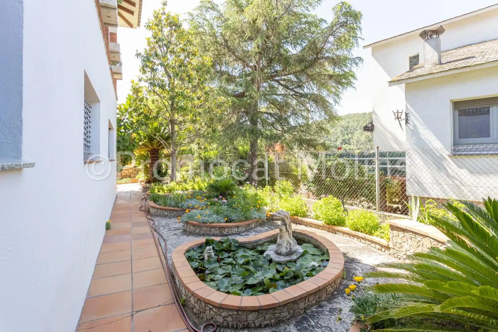 Jardín de Casa o chalet en venta en La Palma de Cervelló con Calefacción, Jardín privado y Terraza