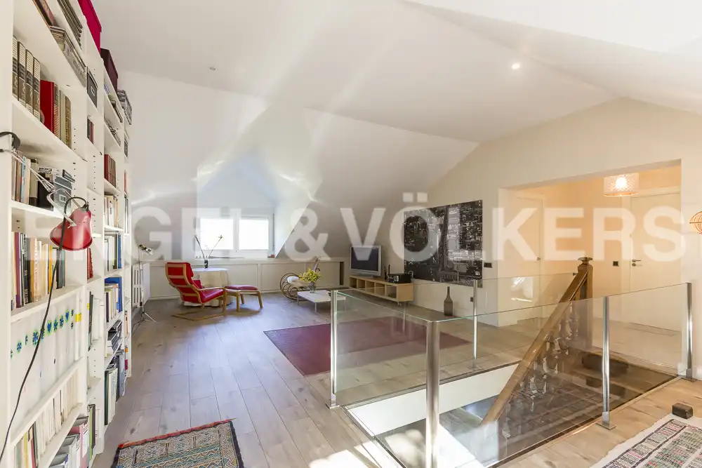 Sala d'estar de Casa o xalet en venda en Collado Villalba amb Aire condicionat, Calefacció i Jardí privat