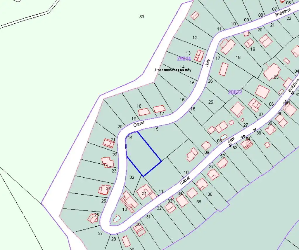 Residential land for sale in Bullidors