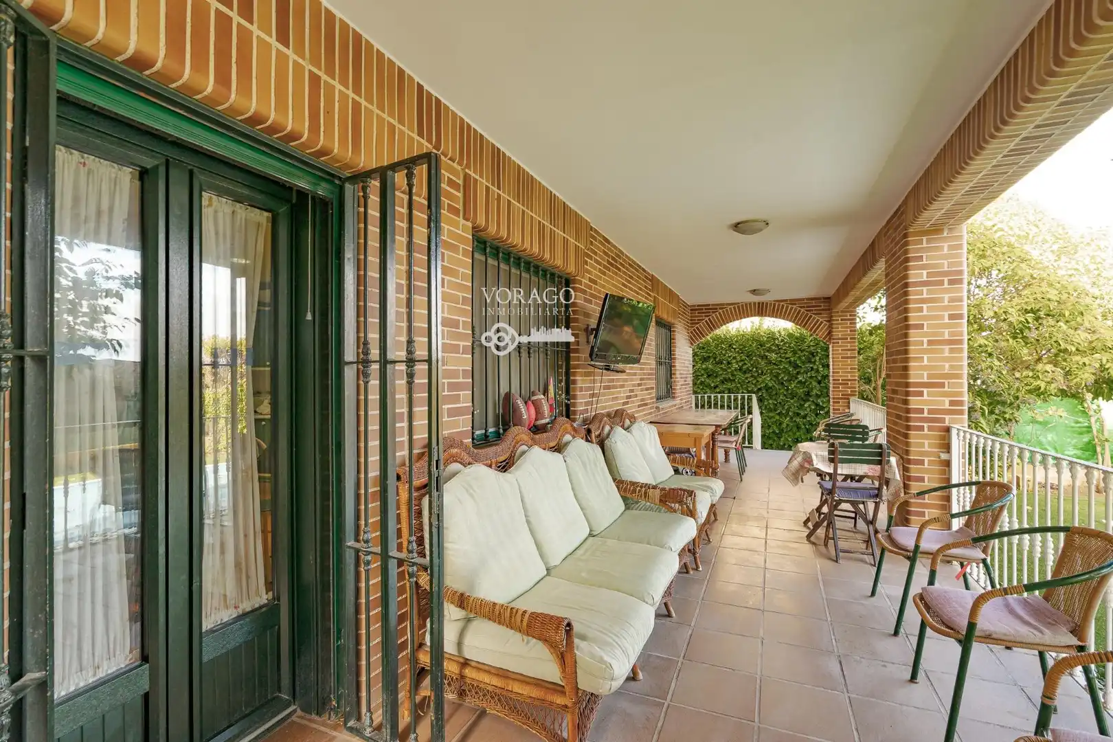 Terraza de Casa o chalet en venta en Villanueva de la Torre con Calefacción, Jardín privado y Terraza