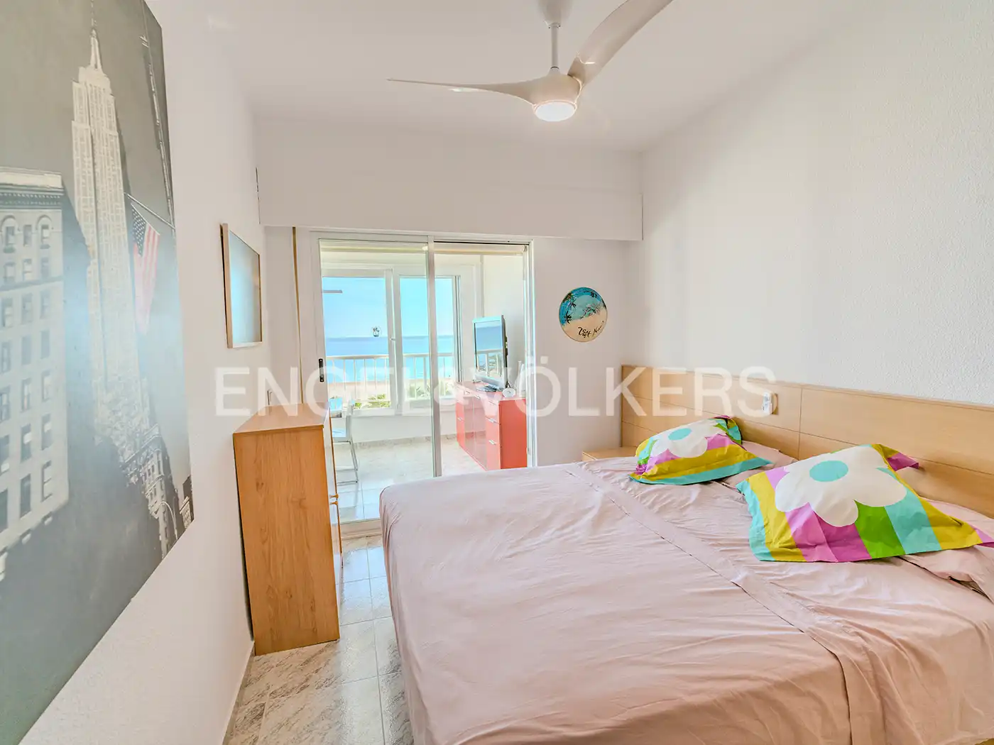 Schlafzimmer von Wohnung zum Verkauf in Alicante / Alacant mit Klimaanlage, Heizung und Gemeinschaftspool
