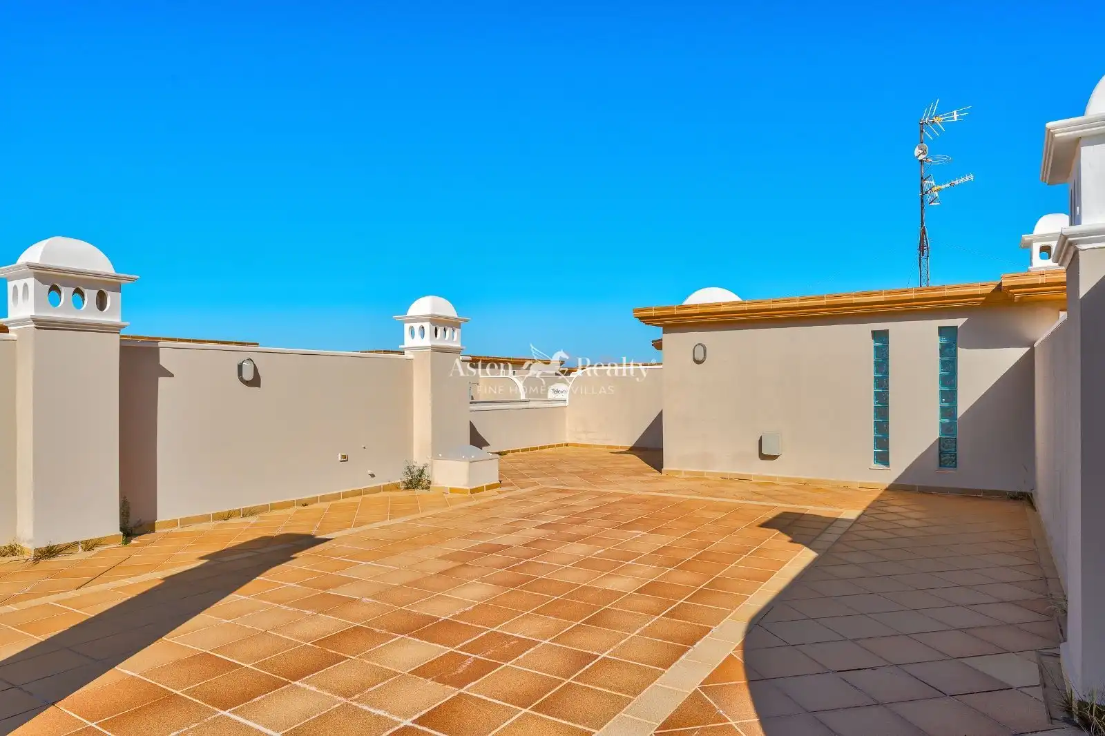 Terrasse von Dachboden zum Verkauf in Santiago del Teide mit Klimaanlage, Terrasse und Schwimmbad