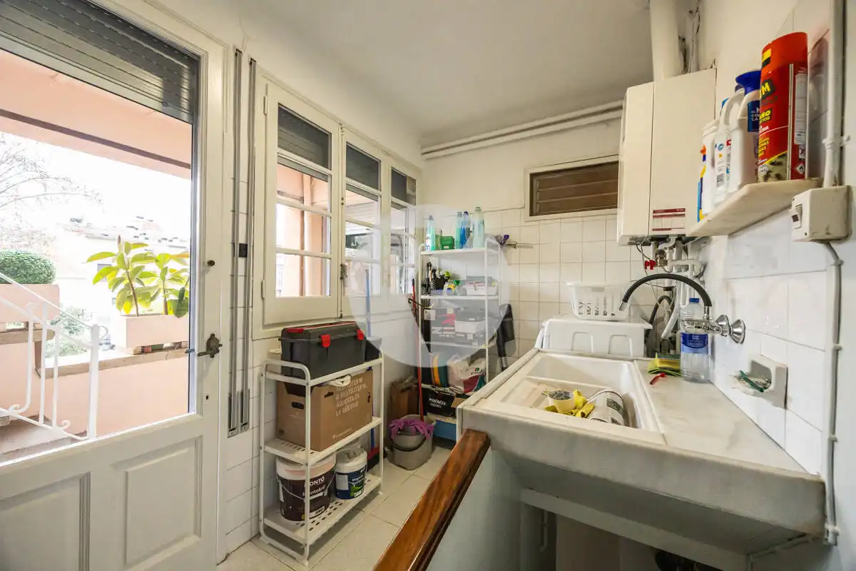 Cocina de Casa o chalet en venta en Sabadell con Aire acondicionado, Calefacción y Terraza