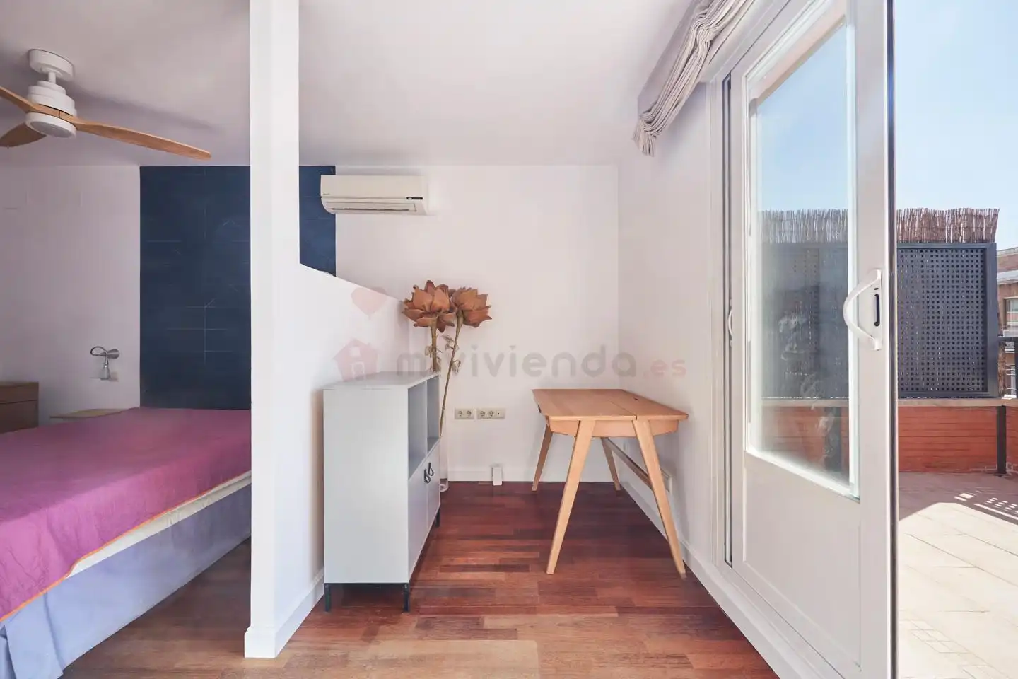 Bedroom of Duplexes for rent in Madrid  with Air Conditioner, Heating and Terrace